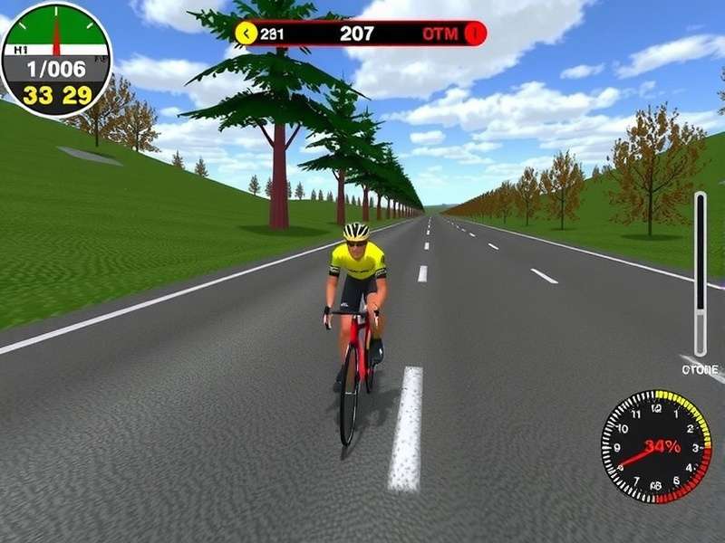 Cycling Champion Game Screenshot